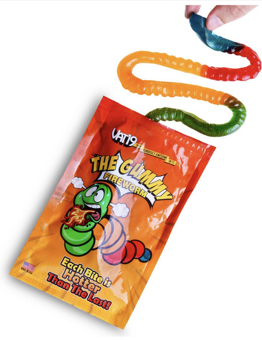 VAT19 The Gummy Fireworm 50g