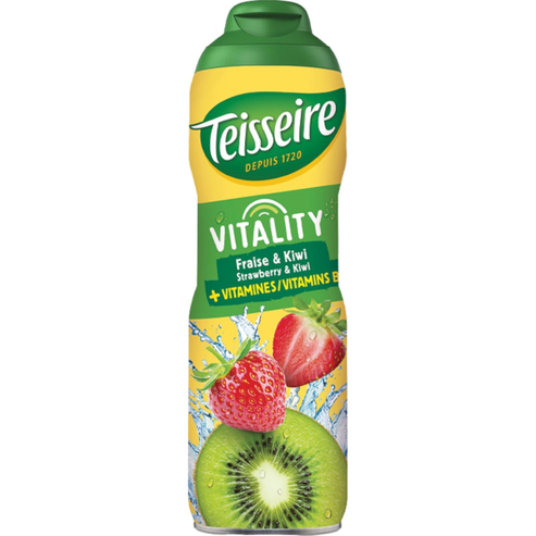 Sirop Vitality Fraise et Kiwi Teisseire 600ml
