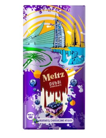 Chocolat de Dubai Cheesecake au Bleuet Meltz 192g