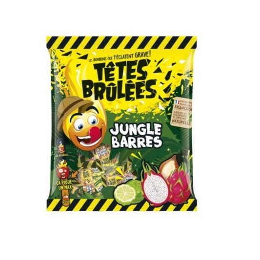 TÊTES BRÛLÉES Jungle Barres 150g