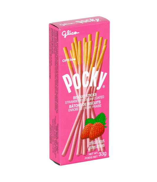 GLICO Pocky Fraise 33g