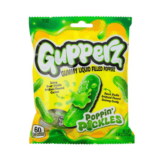 Gupperz Gummy Liquid Poppin'Pickles 72g