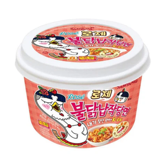 Nouilles Plates Rosé Buldak Samyang