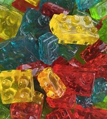 Bonbons en Gelé Blocs Légo Ô DÉLICES 250g