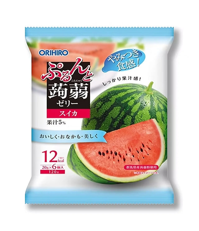Gelée de Konjac Melon d'Eau Orihiro 120g