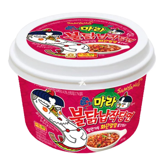 Nouilles plates Dangmyeon Samyang Buldak 156g