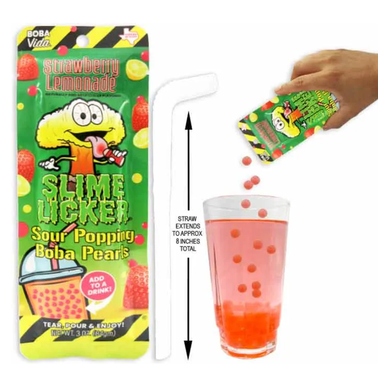 Slime Licker Sour Popping Boba Pearls Toxic Waste 84g