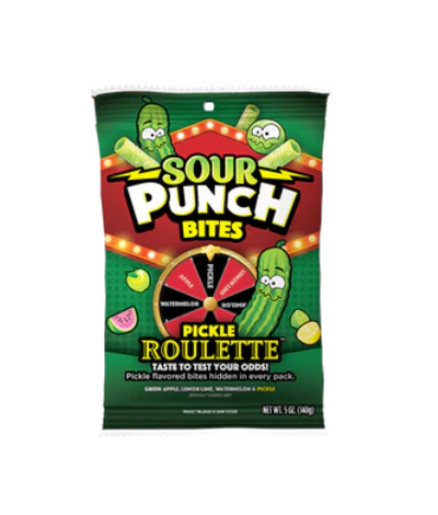 SOUR PUNCHBites Pickles Roulette 142g