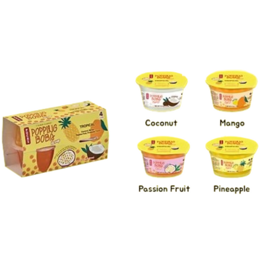 Popping Boba Tropical Pocas 4X130g