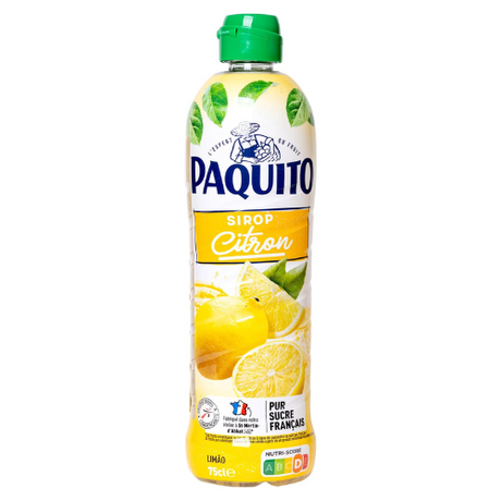 PAQUITO Sirop Citron 750ml