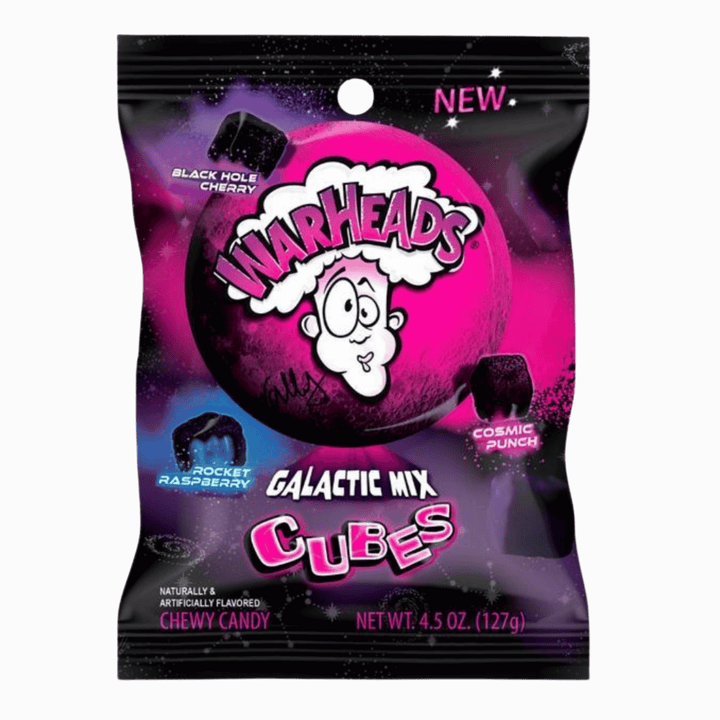 WARHEADS Galactic Mix Cubes 127g