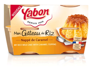 Gâteau de Riz nappé de Caramel 4X125g