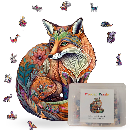 Puzzle en bois Sly Fox - Passionnant