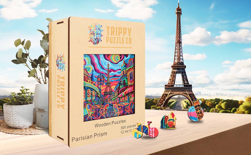 Puzzle en bois Parisian Prism 300 pièces