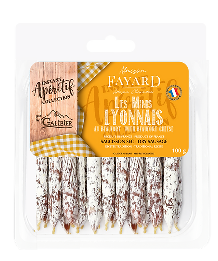 Minis Saucissons au Beaufort Maison Fayard 100g