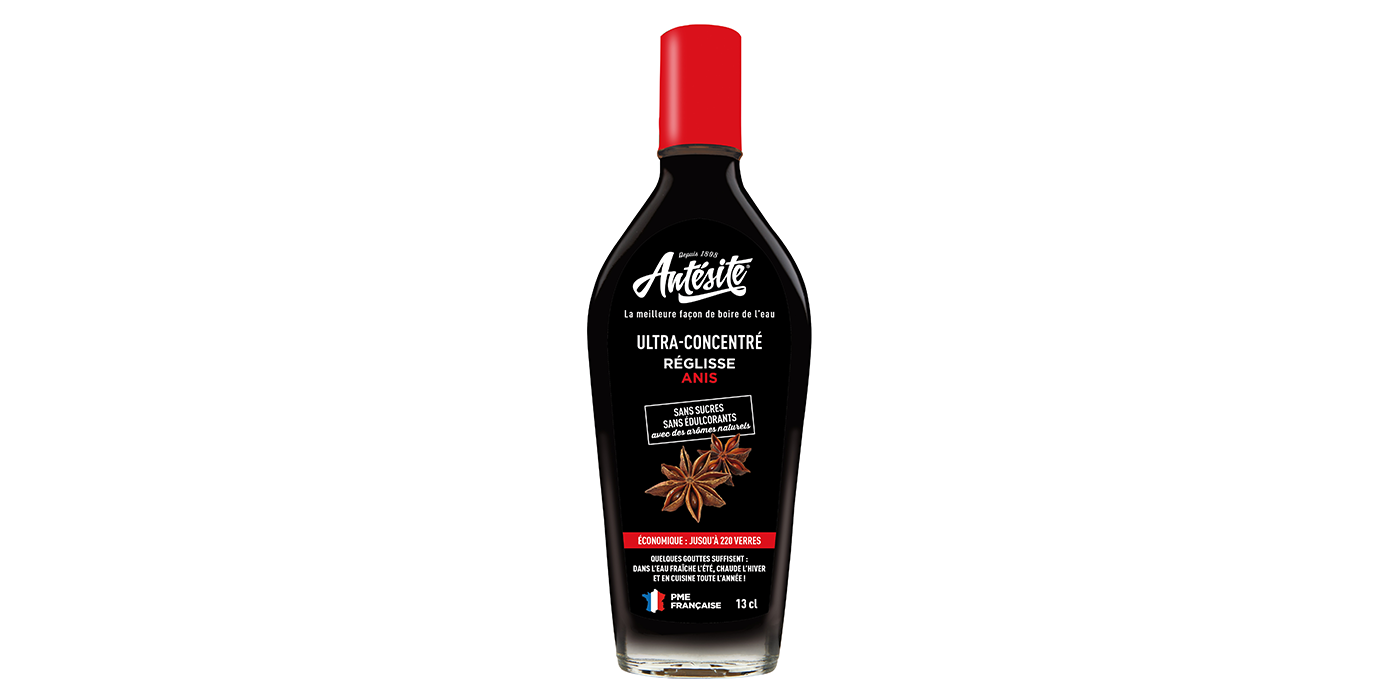 Réglisse concentrée saveur anisée Antésite 130ml