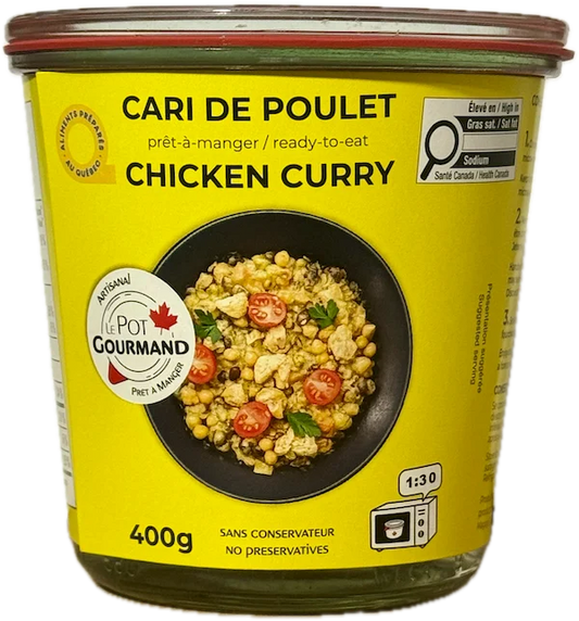 Cari de Poulet Le Pot Gourmand 400g