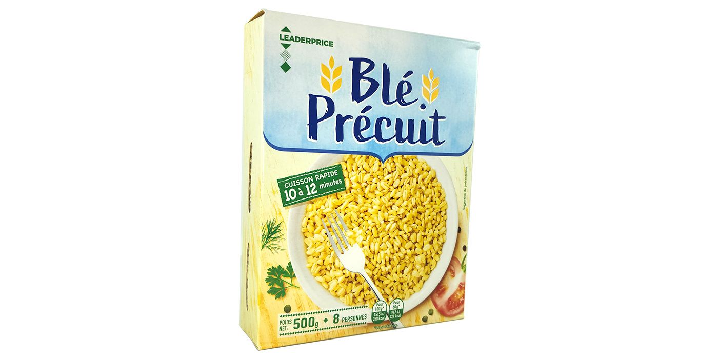 LEADER PRICE Blé précuit 500g