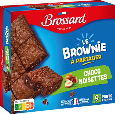 BROSSARD Brownies Chocolat Noisette 285g