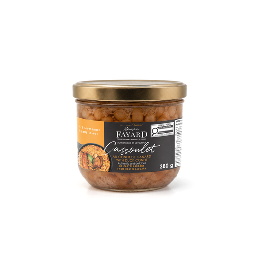Cassoulet au Confit de Canard Maison Fayard 380g