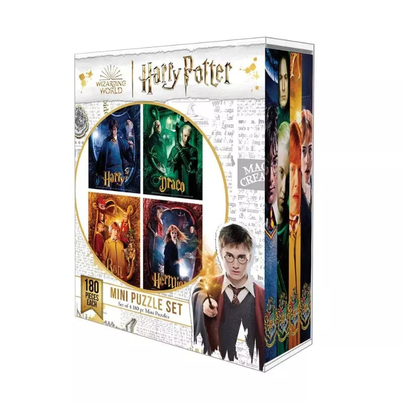 Coffret de 4 Puzzles Harry Potter