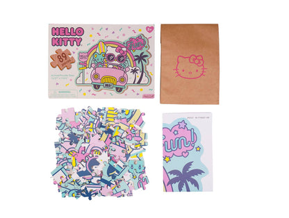 Puzzle en bois Hello Kitty® et ses amis : Kawaii