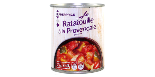 LEADER PRICE Ratatouille à la Provençale 850ml