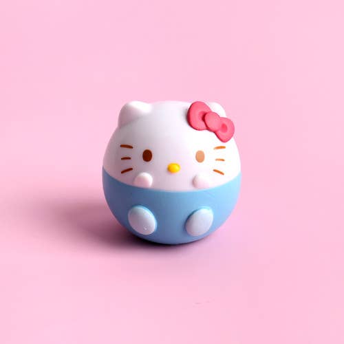 Ensemble de capsules aveugles adorables personnages ronds de Sanrio