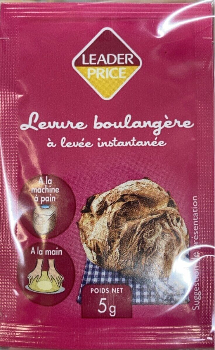 Levure Boulangère Leader Price 6X5g