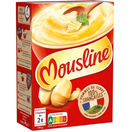 Purée Mousline MAGGI 2pers X3 (195g)