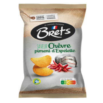 Chips Brets Chèvre et Piment d'Espelette 125g