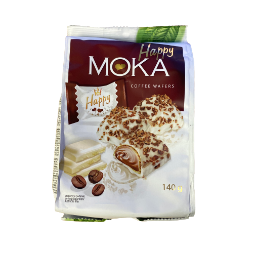 Happy Moka Gaufrettes au Café Flis 140g