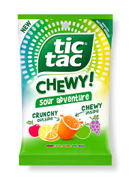 TIC TAC Chewy Fruit Sour Adventure 80g