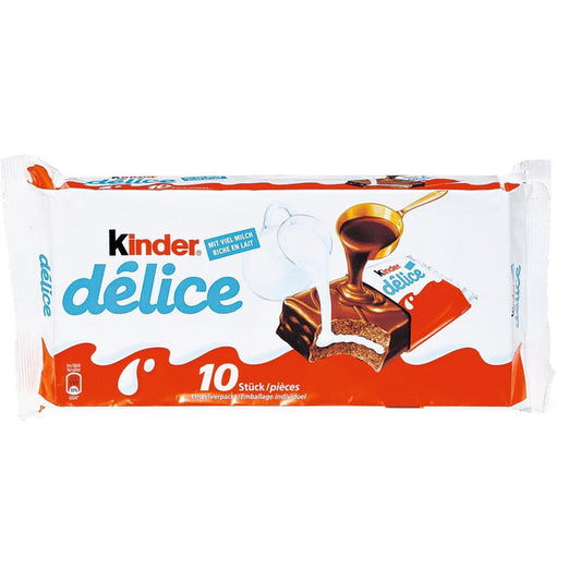 Kinder Délice en pack de 10 unités de 39g