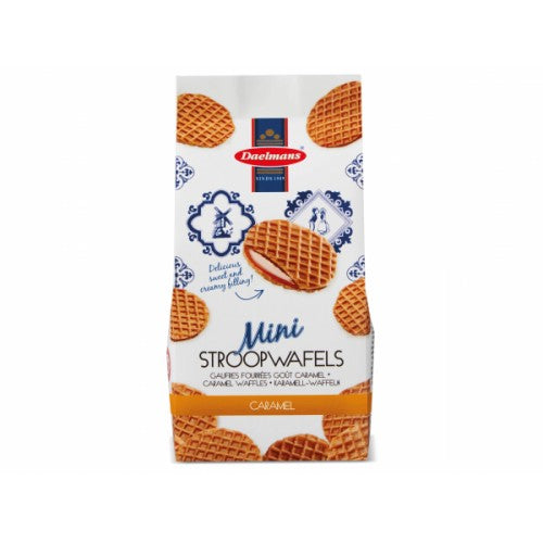 Mini Gaufres fourrées au Caramel Daelmans 200g