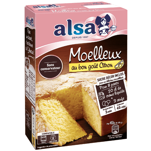 Moelleux au Citron Alsa 435g