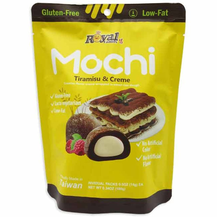 Mochi Tiramisu et Crème Royal Family 120g