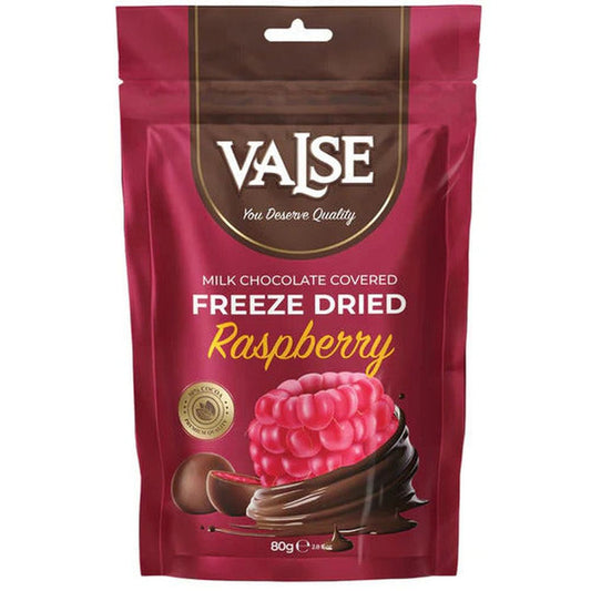 Framboise lyophilisée au Chocolat au Lait VALSE 80g