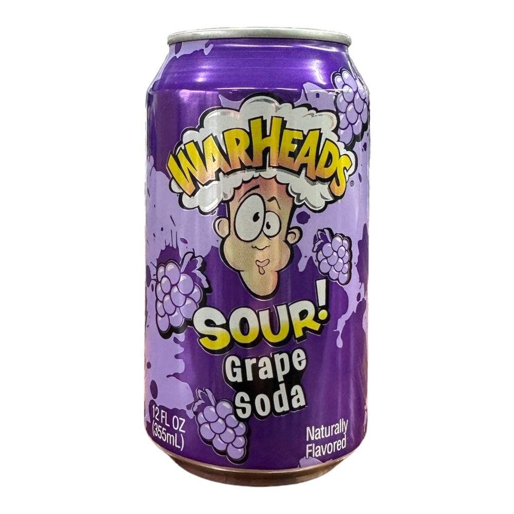 WARHEADS Boisson Sûre au Raisin 355ml