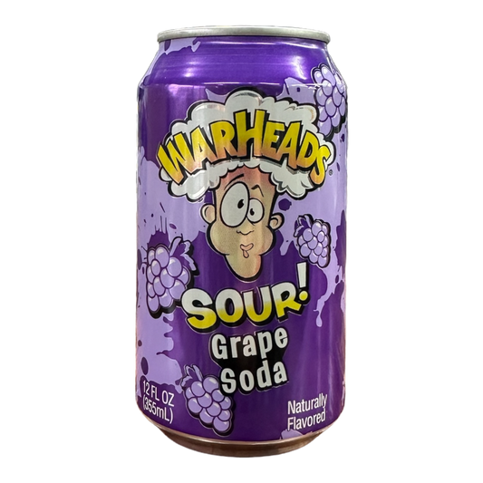 WARHEADS Boisson Sûre au Raisin 355ml